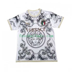 Fußballtrikots Italien Versace Weiß 2023-2024